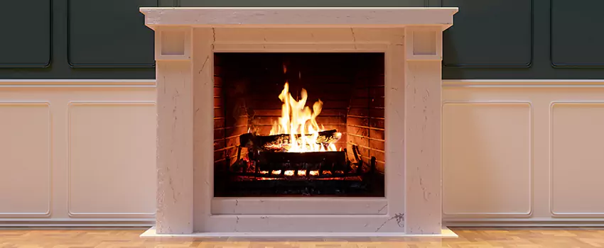 Decorative Electric Fireplace Installation in Marysville, Ohio