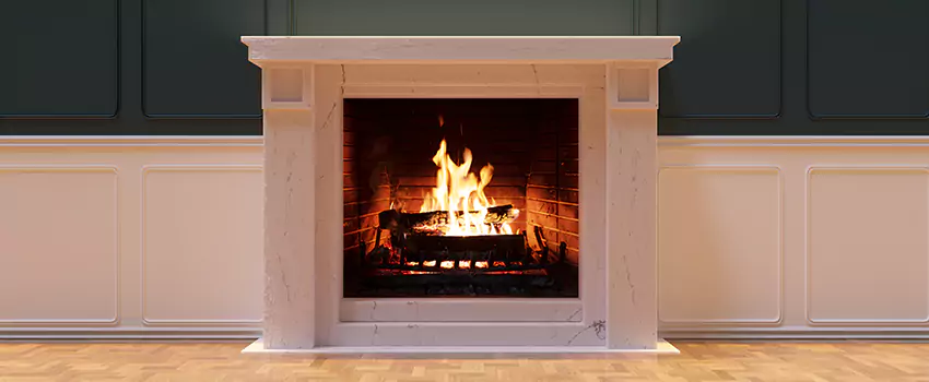 Open Flame Wood-Burning Fireplace Installation Services in Marysville, Ohio
