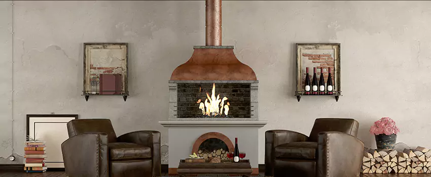 Thelin Hearth Products Providence Pellet Insert Fireplace Installation in Marysville, OH
