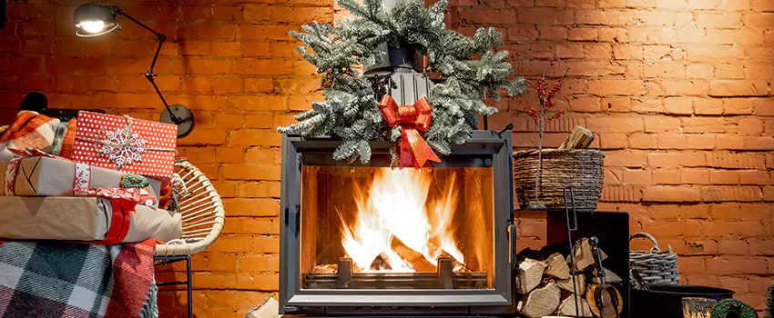 Travis Industries Linear Gas Fireplace Installation in Marysville, Ohio