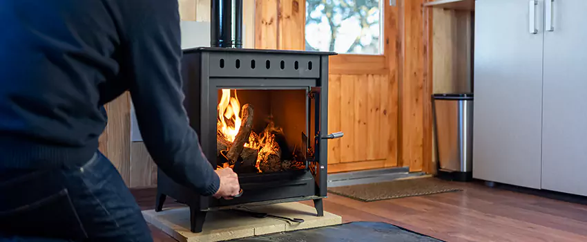 Open Hearth Wood Fireplace Installation in Marysville, OH