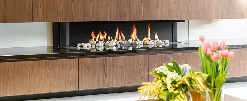 Double-height Fireplace Design Refurbishment in Marysville, Ohio